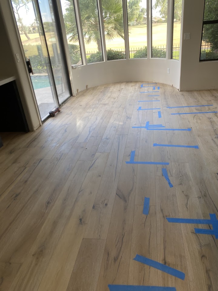 Cadillac floors LLC project