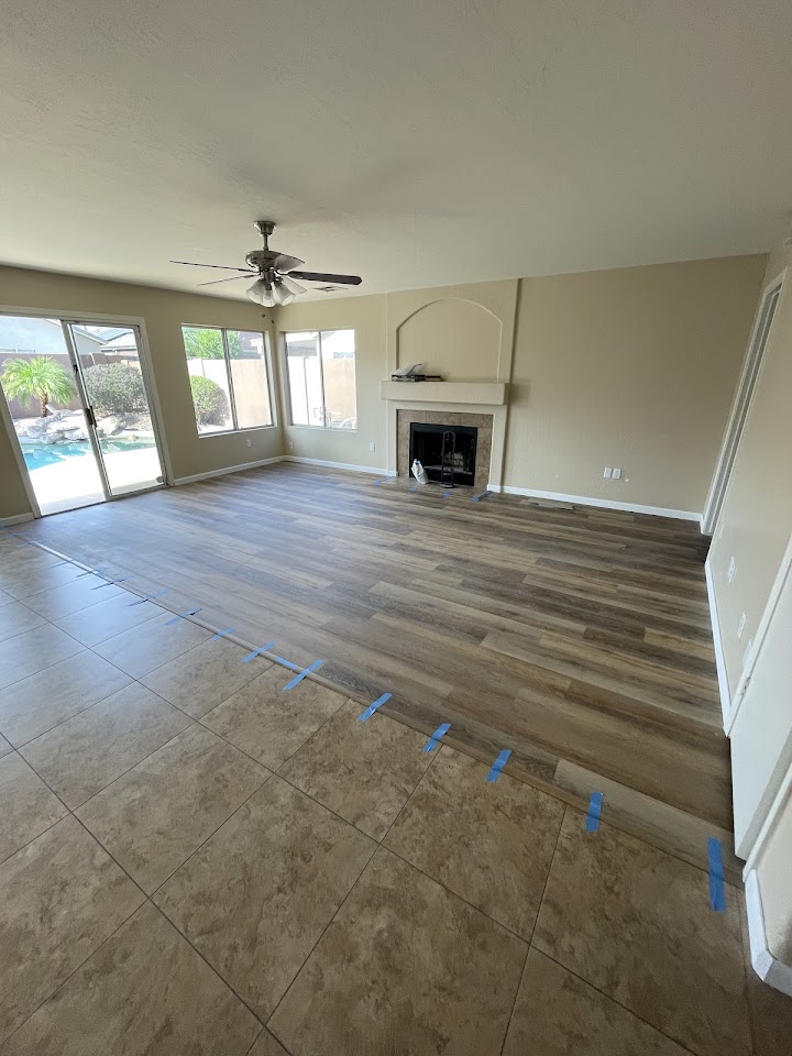 Cadillac floors LLC project